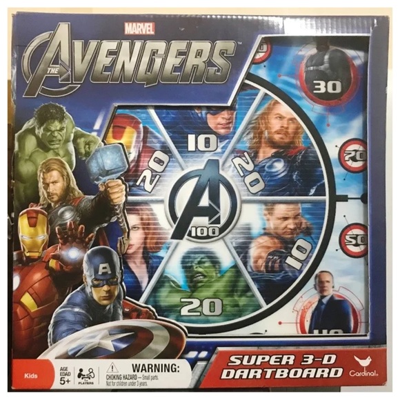 Avengers Magnetic Dart Board (E31) - Picture 8 of 9